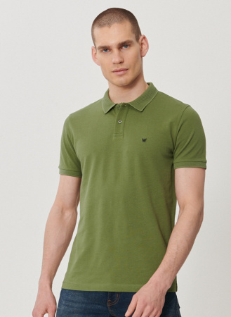 WranglerPoloTShirt,L,Green