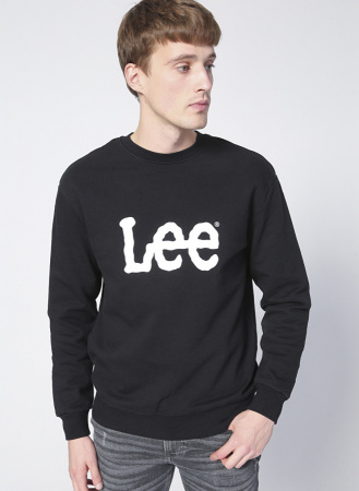 LeeCrewNeckSweatshirtBlack